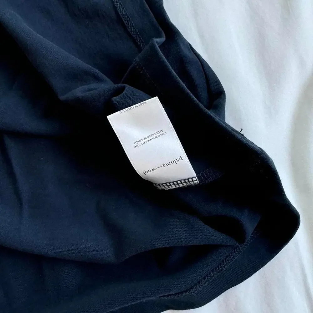 Paloma wool navy blue 10  year anniversary t-shirt - Picture 2 of 2